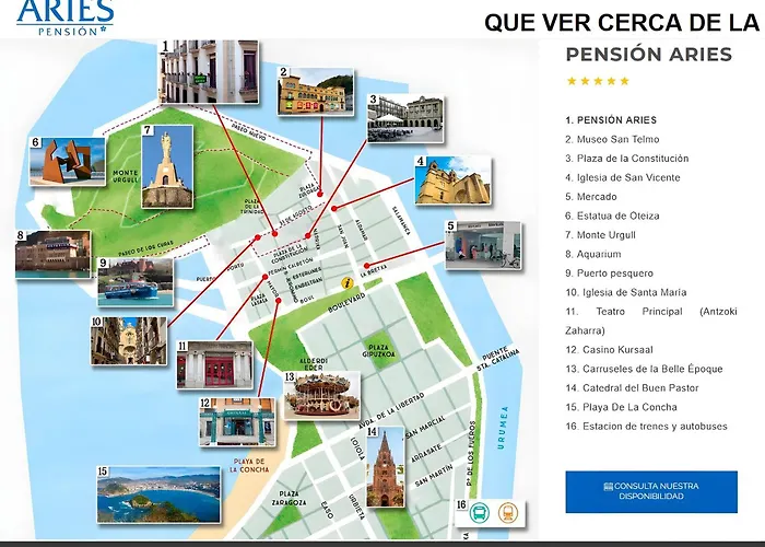 Pension Aries San Sebastián